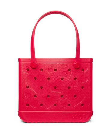 Baby Bogg Bag - Conversation Hearts Bright Red