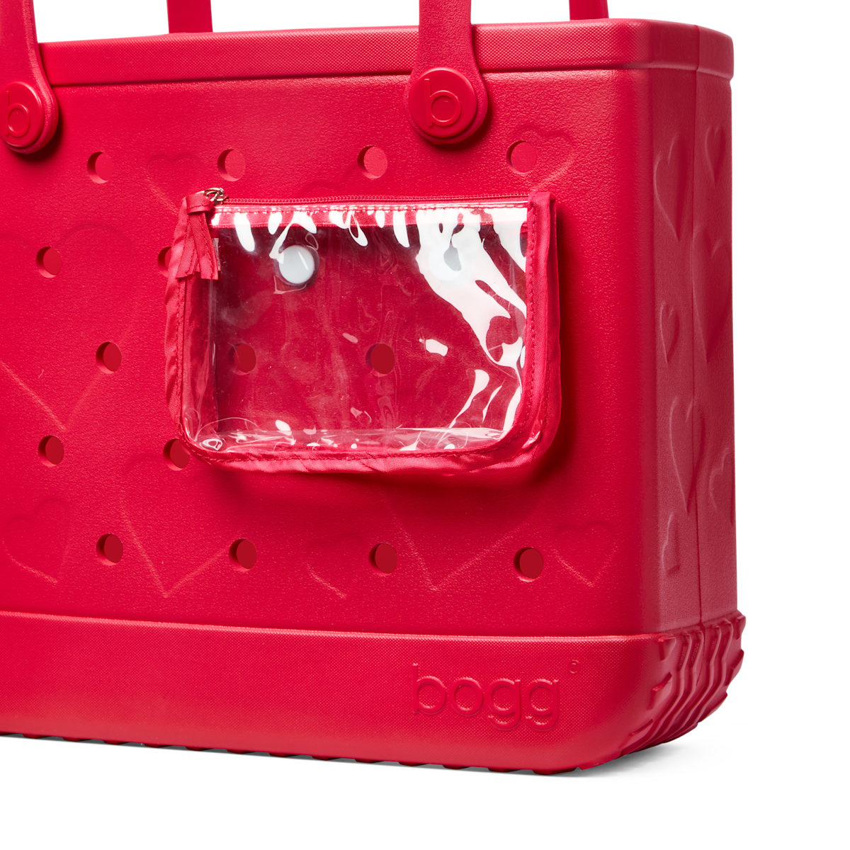 Baby Bogg Bag - Conversation Hearts Bright Red - Image 5
