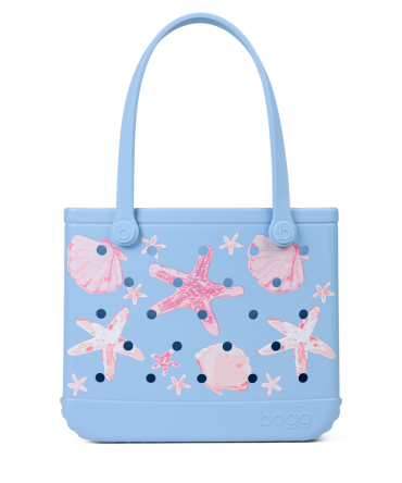 Baby Bogg Bag - Carolina Blue Shells and Starfish