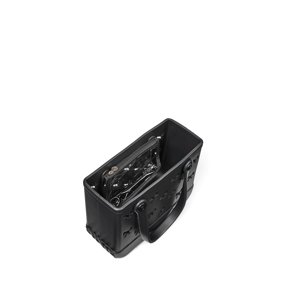 Bitty Bogg Bag - Black Bows - Image 3