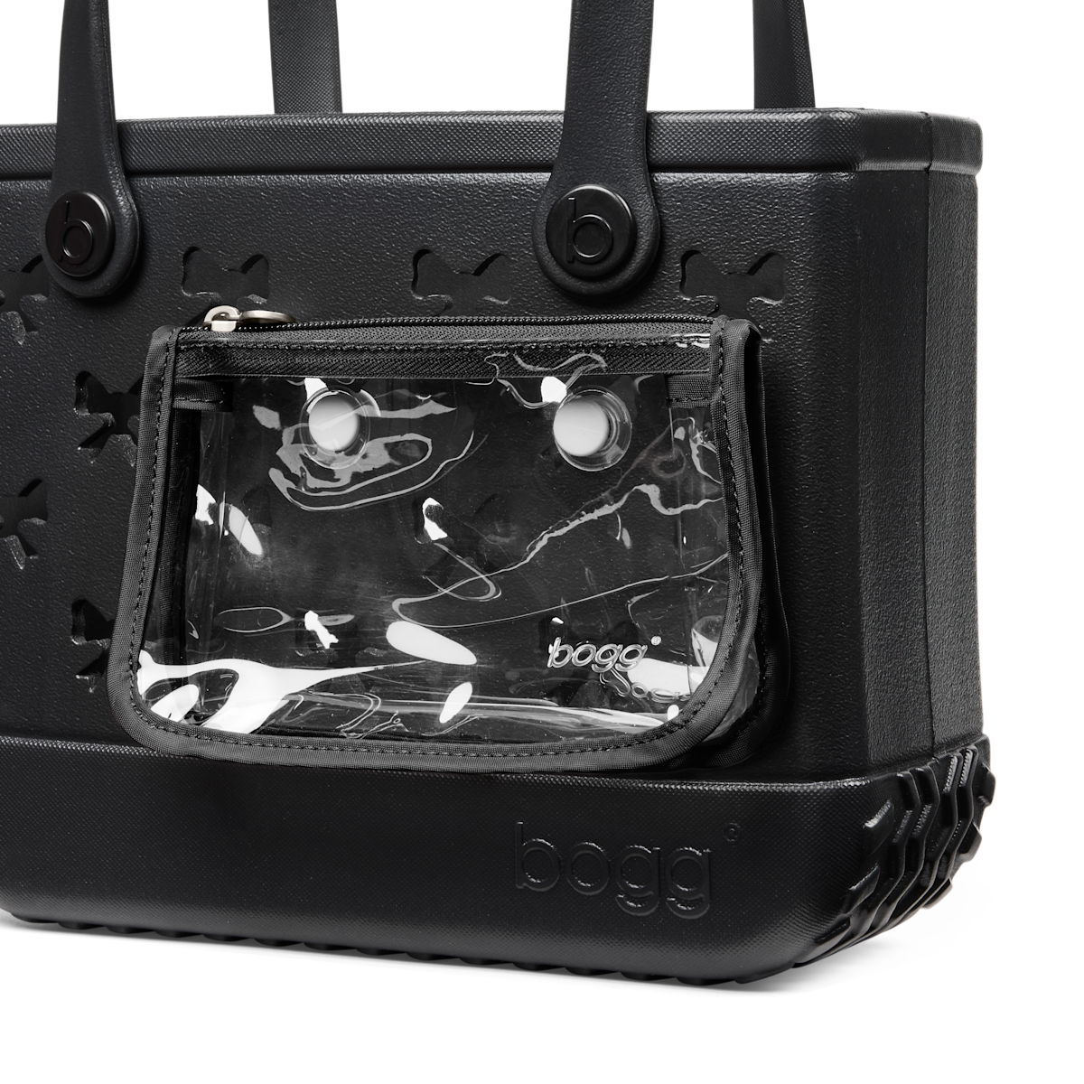 Bitty Bogg Bag - Black Bows - Image 5