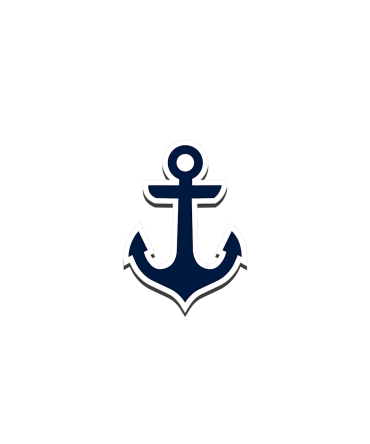 Bogg Bit - Navy Anchor