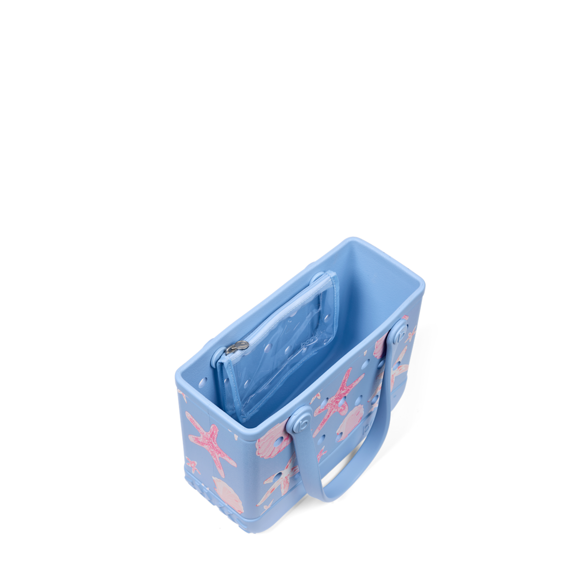 Bitty Bogg Bag - Carolina Blue Shells and Starfish - Image 3