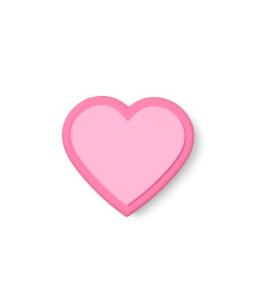 Bogg Bit - Pink Heart