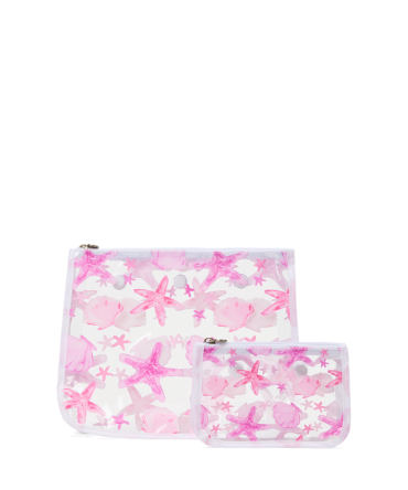 Decorative Insert - Pink Shells and Starfish
