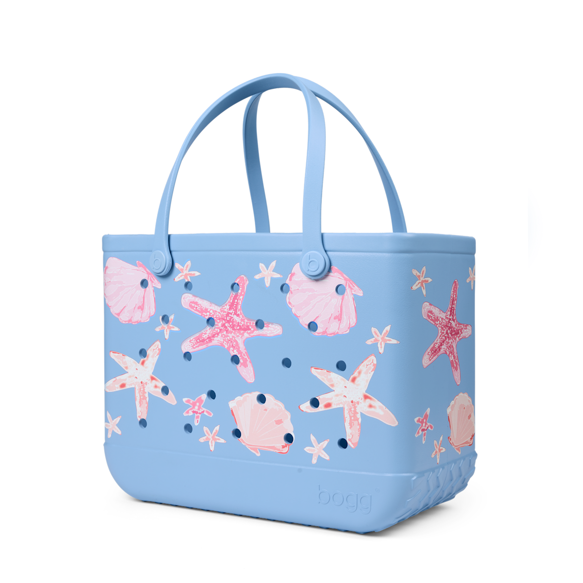 Original Bogg Bag - Carolina Blue Shells and Starfish - Image 2