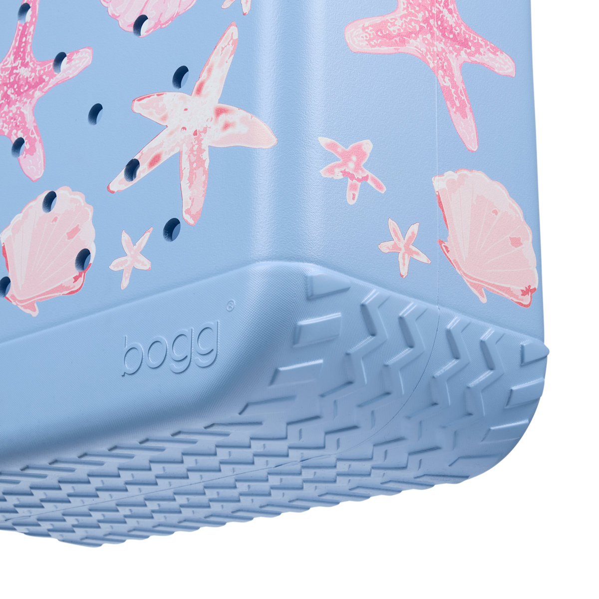 Original Bogg Bag - Carolina Blue Shells and Starfish - Image 4