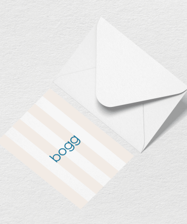 Bogg Stripes Greeting Card