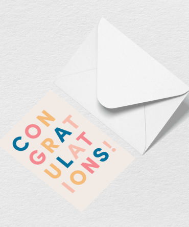 Bogg Congratulations Greeting Card