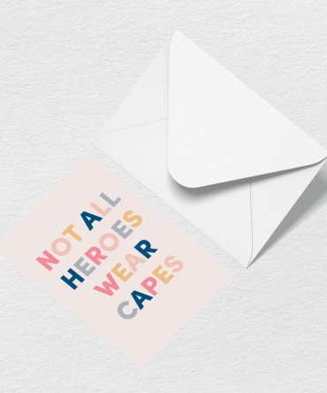 Heroes Greeting Card