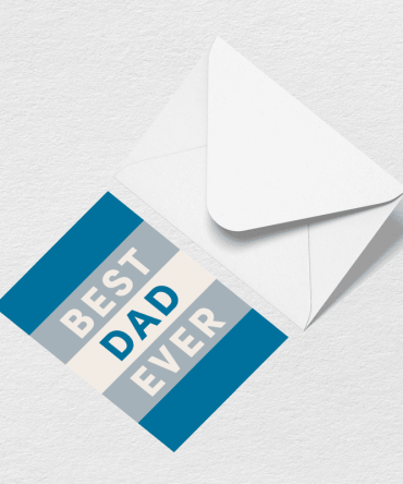 Father's Day Best Dad Ever Greeting Card