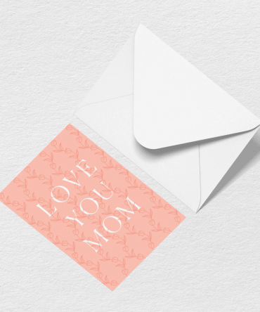 Love You Mom Greeting Card