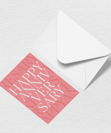 Happy Anniversary Greeting Card